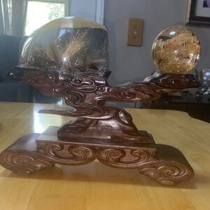 freeform sparkling rutile w/garden quartz & yellow garden w/sparkling rutile